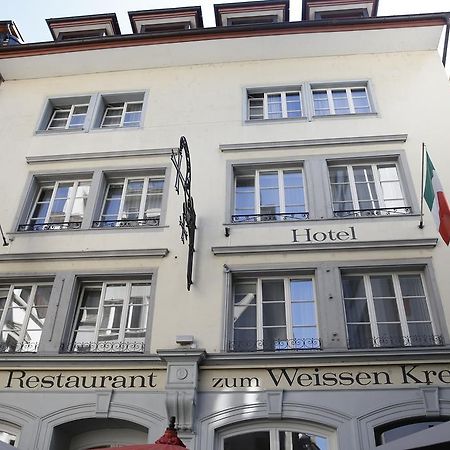 Boutique Hotel Weisses Kreuz - Adult Only Hotel Luzern Eksteriør bilde